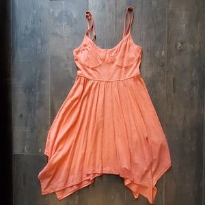Coral Roxy sun dress